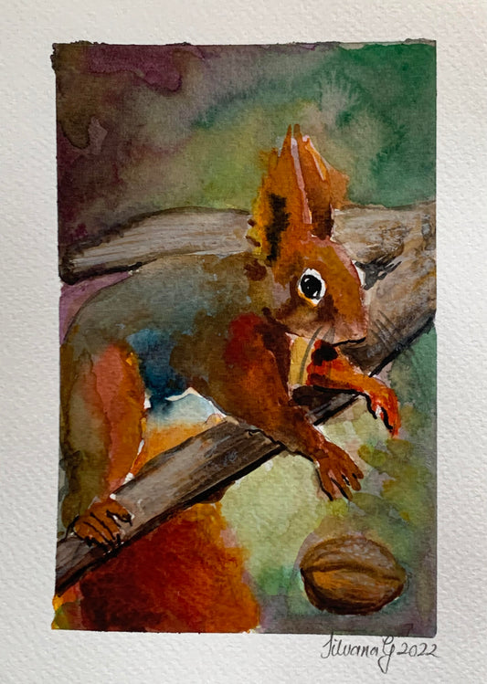 "Squirrel 2" by Silvana Gorgiev